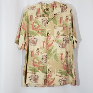 Pussers West Indies Royal Flush Hawaiian Shirt